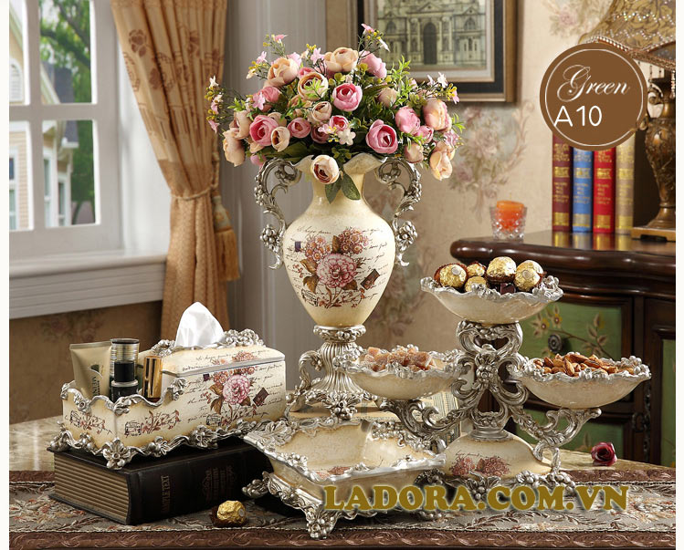 bình hoa đẹp trang trí tại shop ladora ở hà nội