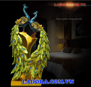 đồ trang trí kệ phòng khách đẹp và ý nghĩa tại ladora shop