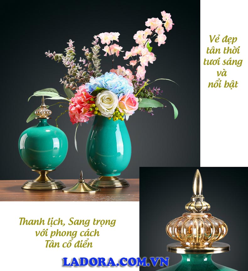 đồ trang trí nội thất phòng khách tại shop bán đồ decor ở hà nội ladora