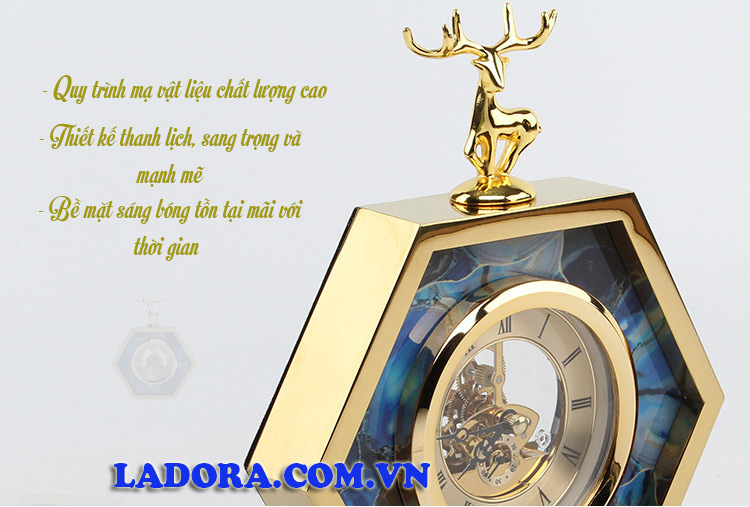 đồ trang trí bàn làm việc đồng hồ cao cấp tại ladora shop