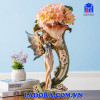 bình hoa lụa đẹp tiên nữ cánh bướm trang trí tại shop đồ decor ladora