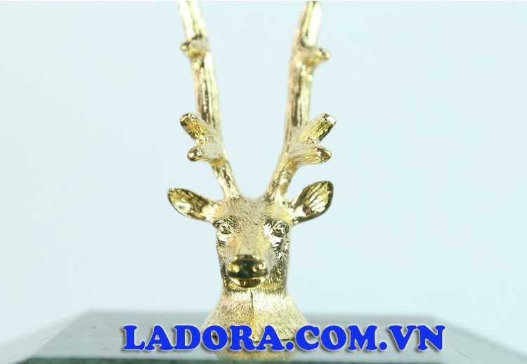 đồng hồ để bàn sang trọng trên bàn làm việc hay kệ tủ phòng khách - ladora shop