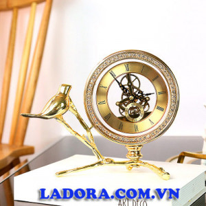 đồng hồ để bàn trang trí đẹp tại ladora shop decor ở hà nội