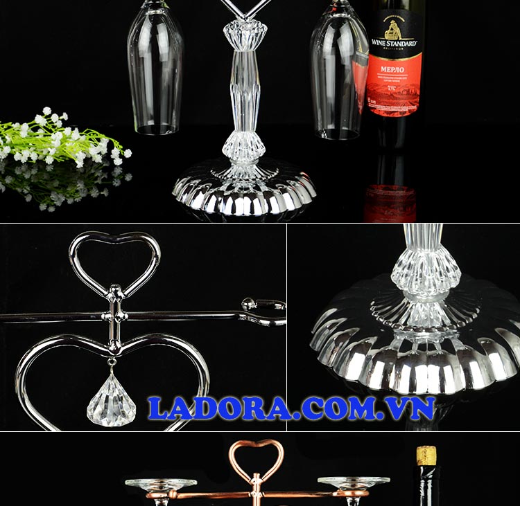 giá treo ly đẹp và sang trọng tại ladora shop đồ decor