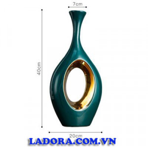 cặp lọ hoa trang trí phong cách hiện đại tại ladora shop