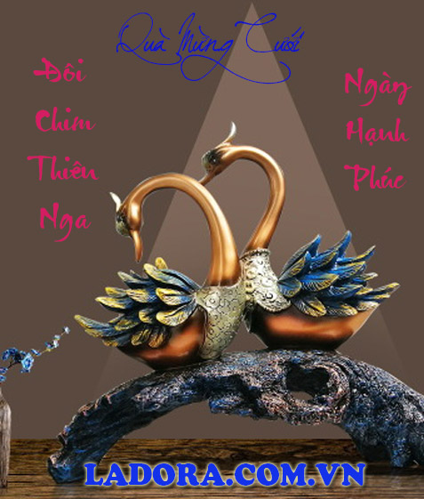 đồ decor làm quà mừng cưới, quà kỷ niệm ngày cưới đẹp và ý nghĩa tại ladora shop