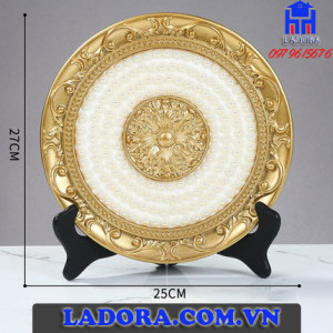 cặp hươu kết hợp với đĩa tạo thành một tác phẩm hoàn hảo - ladora shop