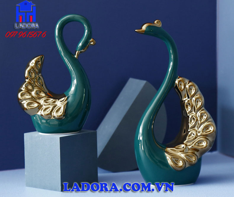 cặp thiên nga làm quà mừng cưới rất ý nghĩa - ladora shop