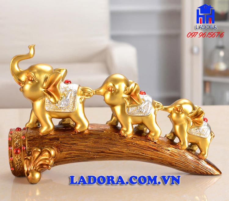 đồ decor tivi phòng khách tại ladora shop