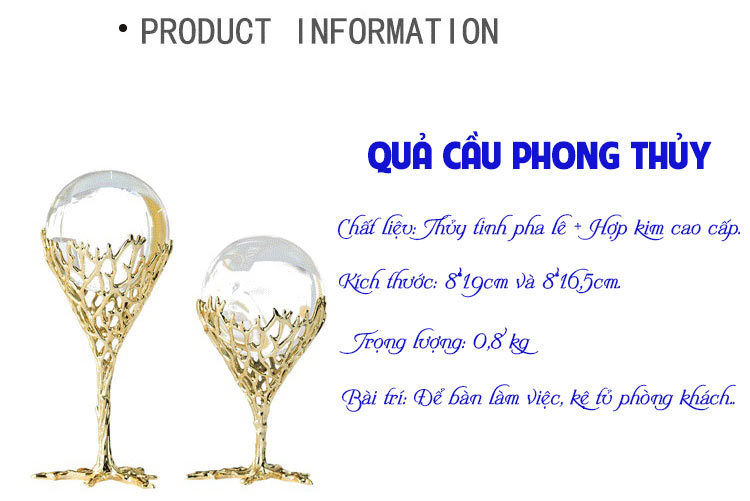 thông tin về quả cầu pha lê tại ladora