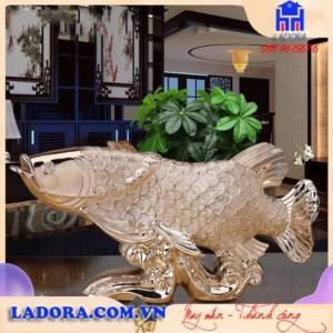 tượng cá rồng phong thủy tại Shop bán đồ trang trí nhà Ladora