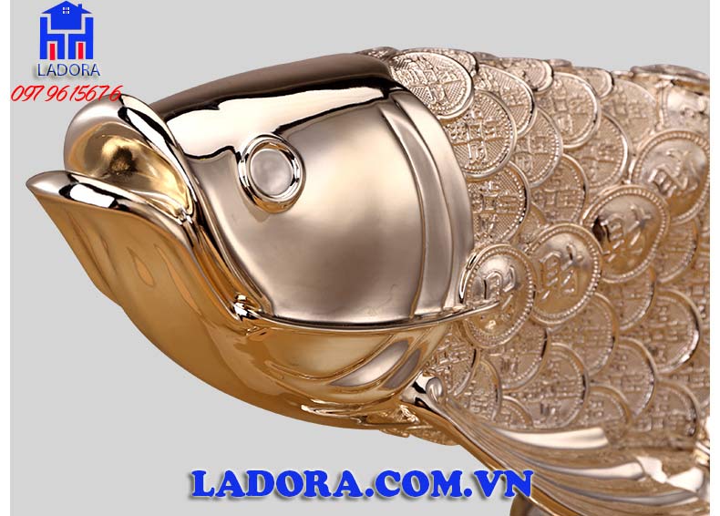 hình ảnh chi tiết cá rồng phong thủy tại ladora