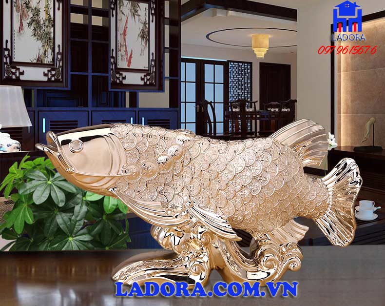 cá rồng phong thủy biểu tượng của may mắn và thịnh vượng tại ladora shop