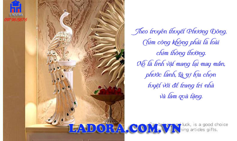 chim khổng tước mang lại may mắn và phước lành