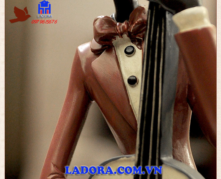 bộ tượng làm từ chất liệu composite mang tính thẩm mỹ cao