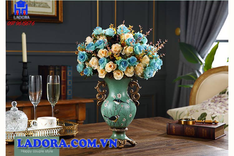 Bình hoa trang trí BG064 làm quà tặng rất xinh đẹp và ý nghĩa