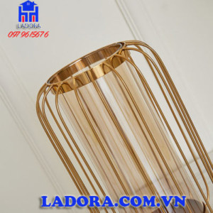 bộ lọ hoa thủy tinh trang trí tại ladora shop