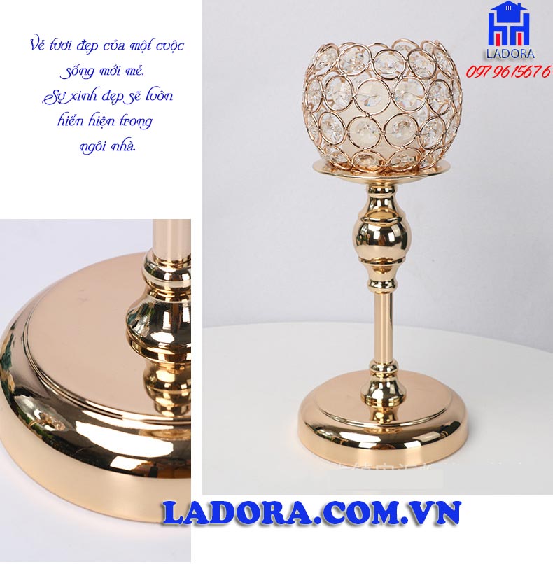 chân nến xinh đẹp giúp cuộc sống trở nên hoàn hảo và tươi đẹp mỗi ngày