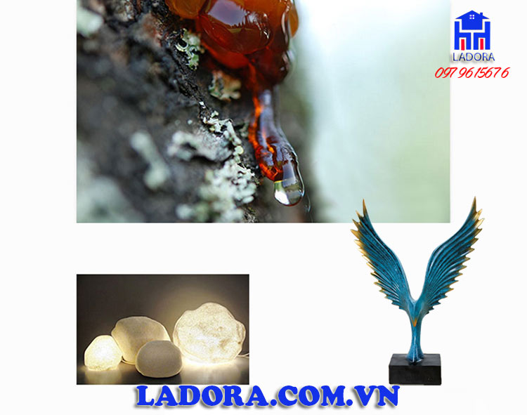 chất liệu của decor tượng chim đại bàng tại ladora