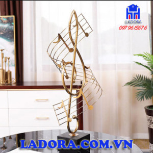 tượng decor nốt nhạc tại ladora