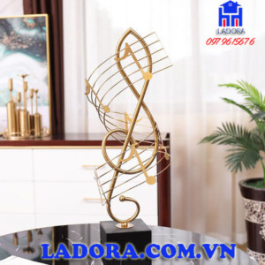 tượng decor nốt nhạc tại ladora