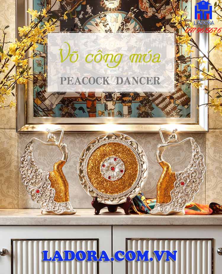 đồ decor trang trí nhà đẹp với tượng cô gái khiêu vũ tại ladora