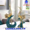 đồ decor đẹp đôi chim hồng hạc tại ladora shop
