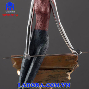 đồ nội thất decor trang trí nhà đẹp tượng người chơi bida tại ladora shop