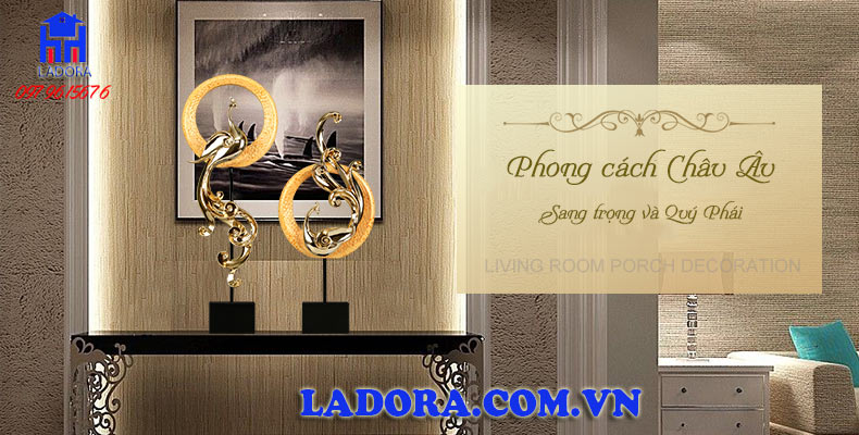 tượng decor nội thất chim phượng hoàng mang phong cách đầy quý phái và khí chất