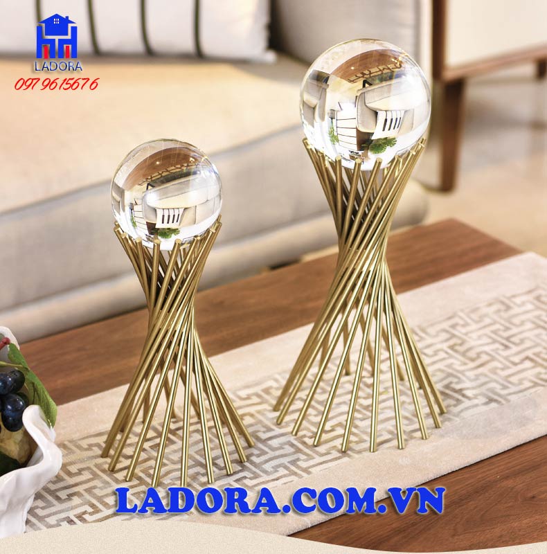 quả cầu thủy tinh mang lại sự tinh khiết trong lành