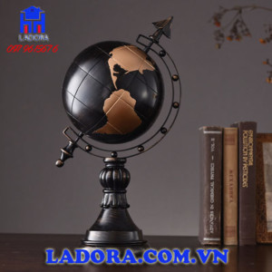 decor trang trí quả địa cầu đẹp tại ladora shop