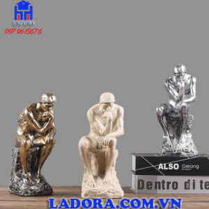 tượng người đàn ông suy tư tại ladora shop