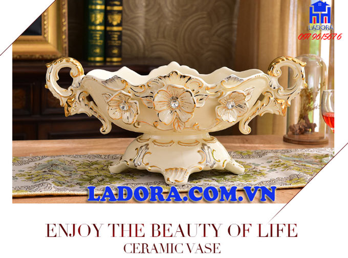 đĩa trái cây phong cách tân cổ điển sang trọng