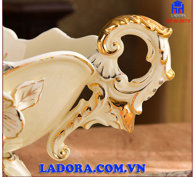 hình ảnh chi tiết đĩa trái cây trang trí 