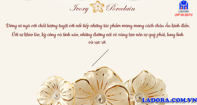 đĩa trái cây bằng sứ cao cấp