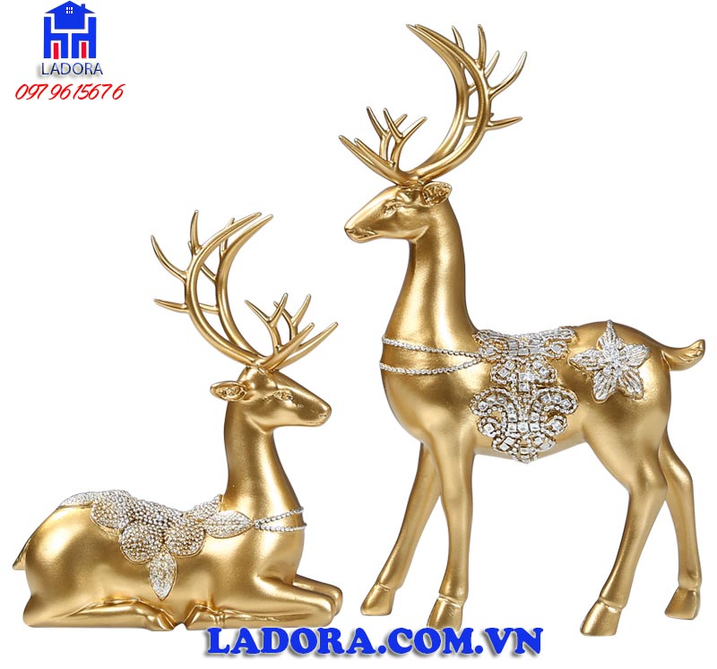 Tượng hươu đem lại may mắn, là thiên thời địa lợi nhân hòa