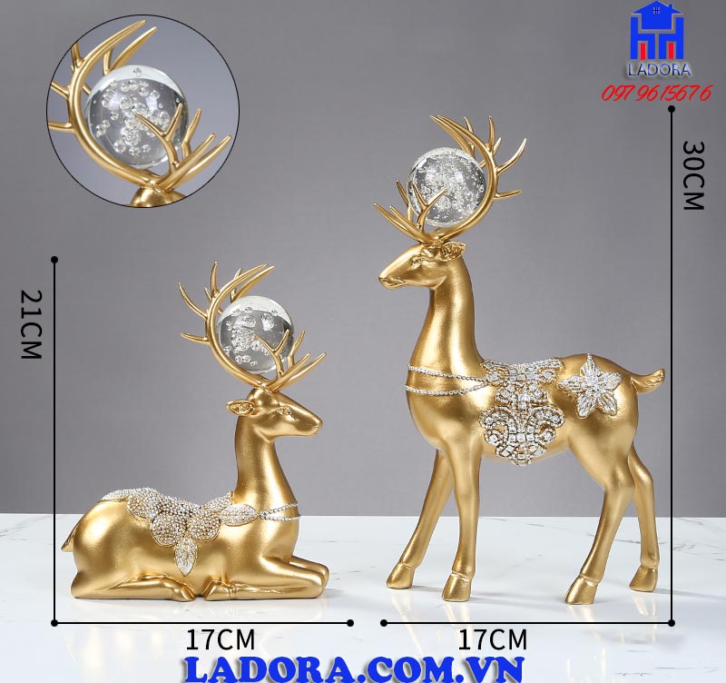 hươu được đọc là lộc đồng âm với phúc lộc