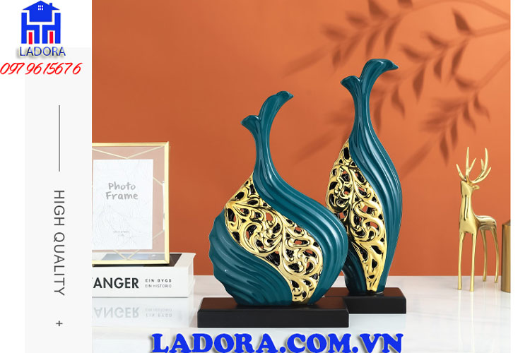 bình gốm sứ trang trí phong cách Bắc Âu xinh đẹp tại Ladora Shop