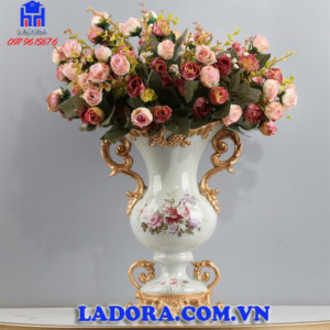 bình hoa đẹp trang trí để bàn tân cổ điển