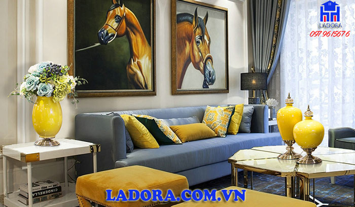 bộ lọ hoa cao cấp có thể trang trí trong phòng khách, kệ tủ tivi