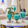 decor trang trí nhà đẹp bộ lọ hoa tân cổ điển tại ladora shop