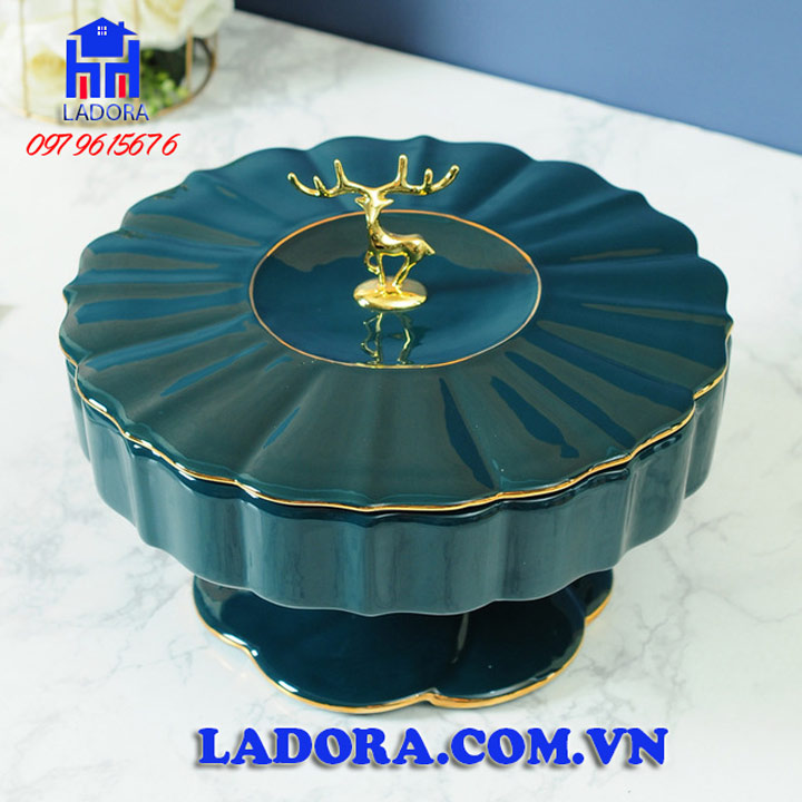 khay đựng bánh kẹo tết sang trọng và thanh lịch tại ladora shop