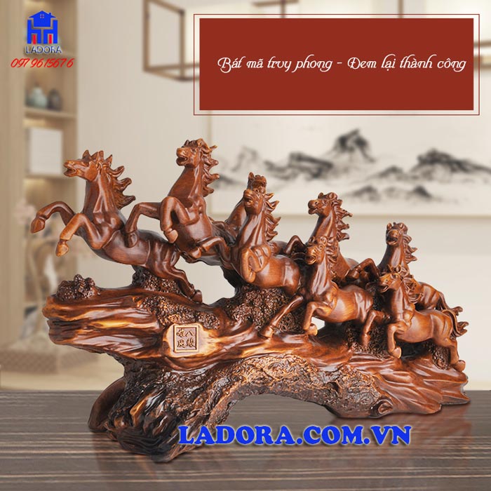 nguồn gốc của biểu tượng ngựa phong thủy bát mã truy phong