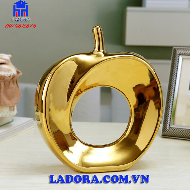 trang trí decor độc đáo biểu tượng quả táo sang trọng