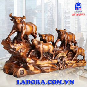 tượng trâu phong thủy tại ladora shop