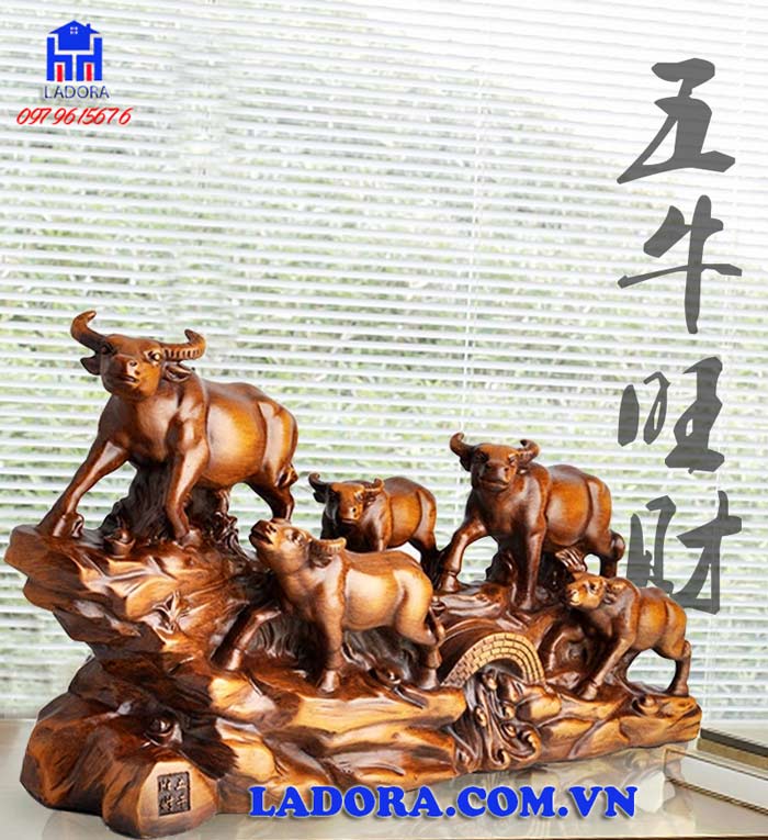 tượng trâu mang lại sự ấm no thịnh vượng bền vững