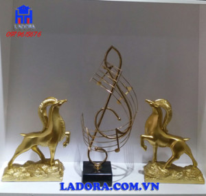 decor trang trí cặp dê