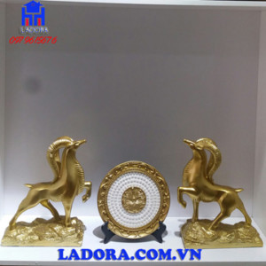 đồ decor đẹp cặp dê tài lộc tại ladora