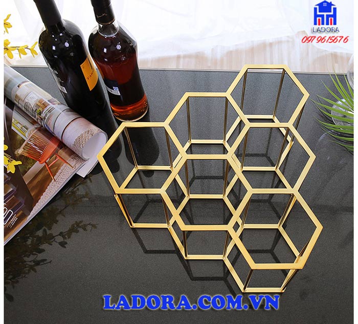 mua kệ đựng rượu vang tổ ong ở đâu tốt