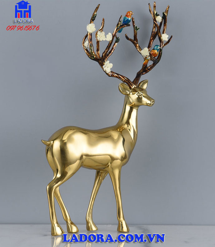 đồ trang trí nội thất cao cấp tượng hươu